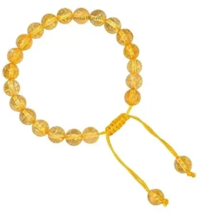 Natural Healing Crystal Bracelet for Women Men - AAA Grade Original Healing Gemstone Adjustable Bracelet for Yoga Reiki Meditation Feng Shui