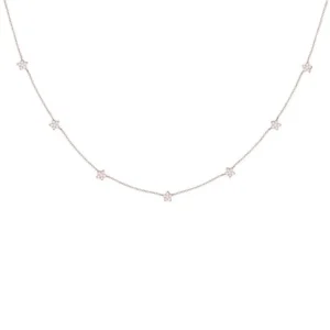 GIVA 925 Silver Zircon Blue Round Pendant with Link Chain | Gifts for Girlfriend,Pendant to Gift Women & Girls | With Certificate of Authenticity and 925 Stamp